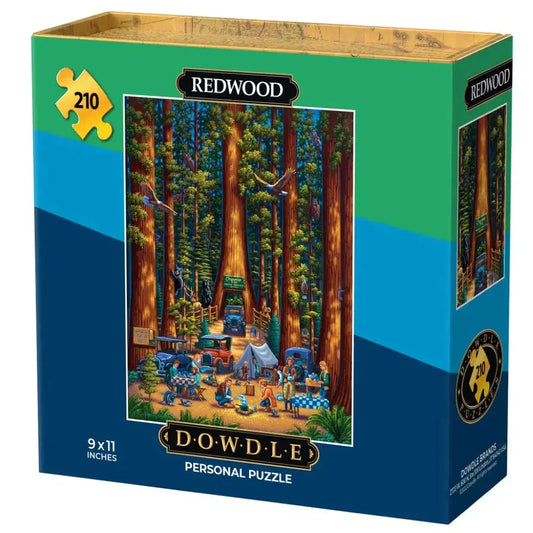 Redwood National Park 210 Piece Jigsaw Puzzle Dowdle - BIG FRENCHIES