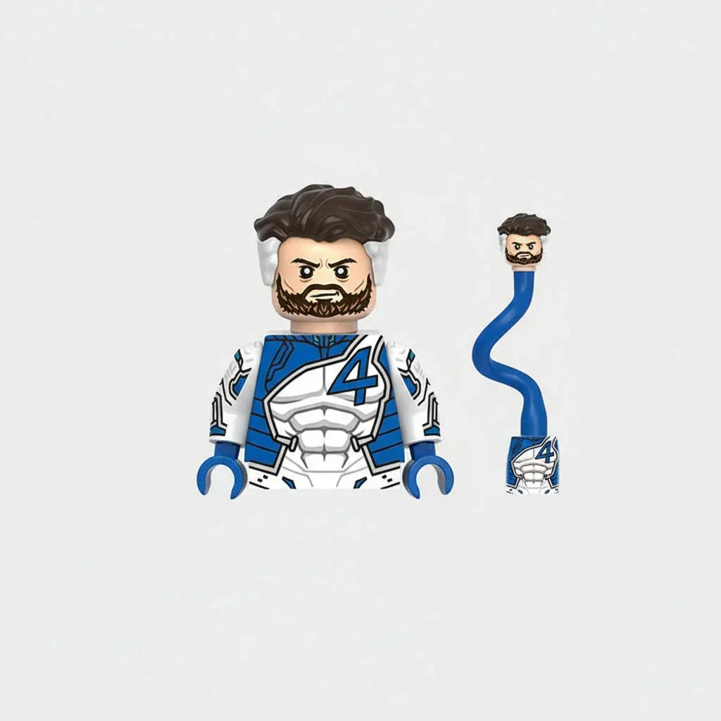 Reed Richard Mr. Fantastic Fantastic 4 Custom Minifigure - BIG FRENCHIES