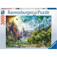 Reign of Dragons 3000 Piece Jigsaw Puzzle Ravensburger