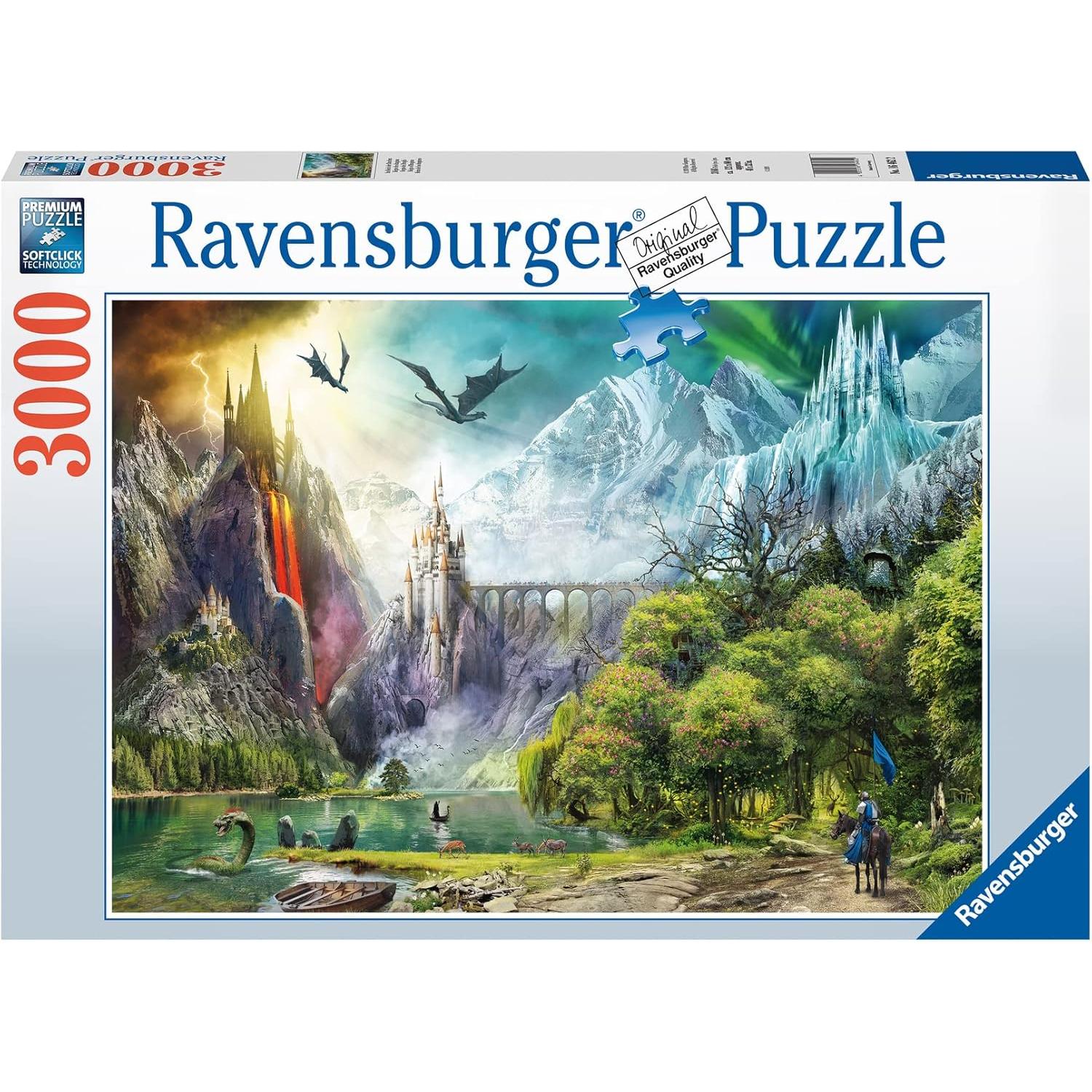 Reign of Dragons 3000 Piece Jigsaw Puzzle Ravensburger