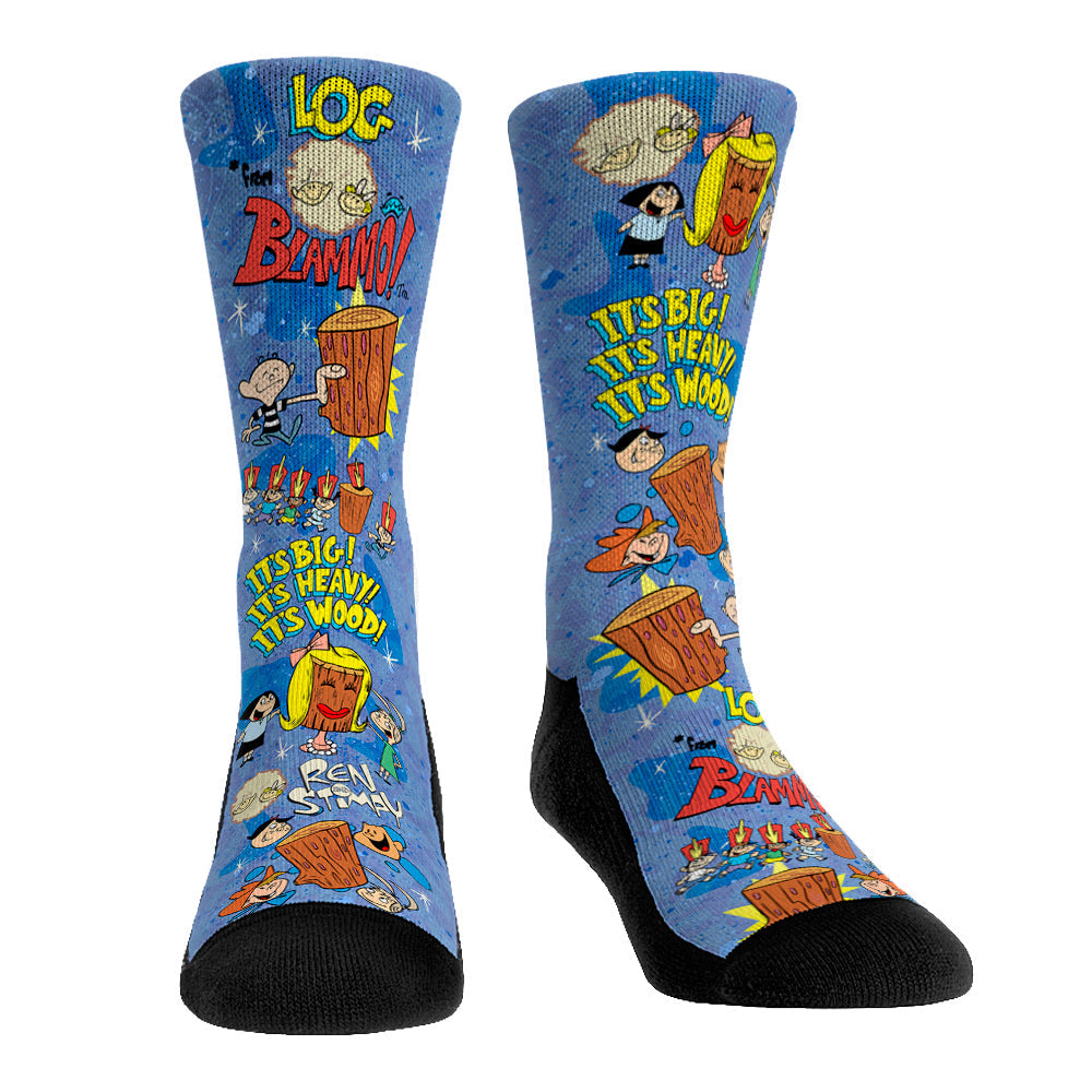 Ren & Stimpy - Log All-Over Icons