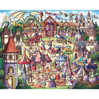 Renaissance Fair 500 Piece Jigsaw Puzzle Boardwalk