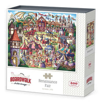 Renaissance Fair 500 Piece Jigsaw Puzzle Boardwalk