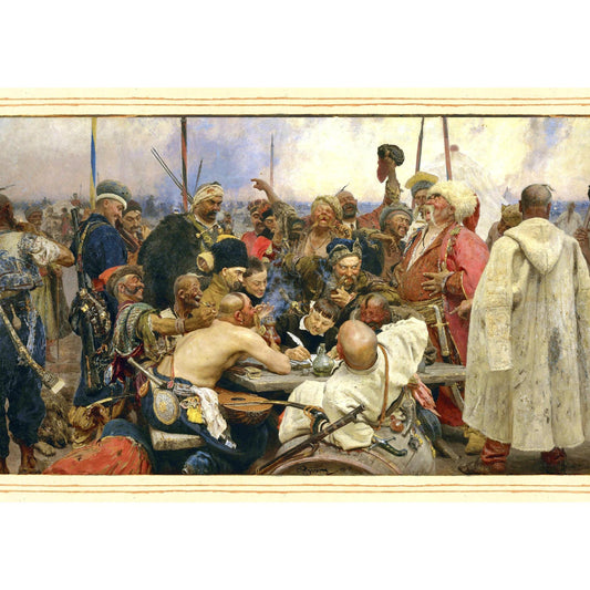 Reply of the Cossacks 1000 Piece Premium Jigsaw Puzzle Art & Fable - BIG FRENCHIES