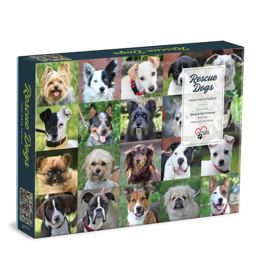 Rescue Dogs 1000 Piece Jigsaw Puzzle Galison - BIG FRENCHIES