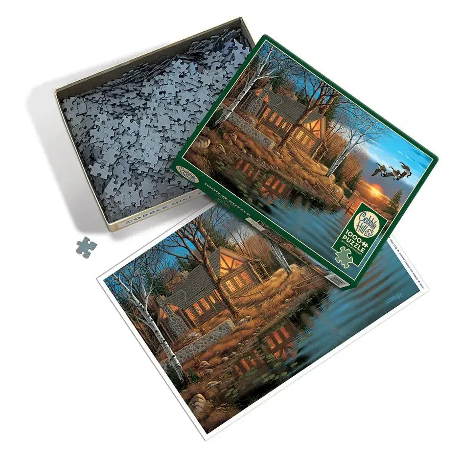 Rest Stop 1000 Piece Jigsaw Puzzle Cobble Hill - BIG FRENCHIES