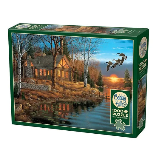 Rest Stop 1000 Piece Jigsaw Puzzle Cobble Hill - BIG FRENCHIES