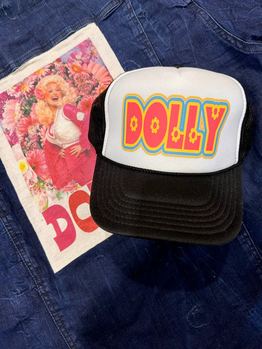 Retro Dolly Flower Trucker - BIG FRENCHIES