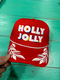 Retro Holly Jolly Trucker - BIG FRENCHIES