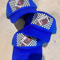 Retro Sequin Football Trucker - BIG FRENCHIES