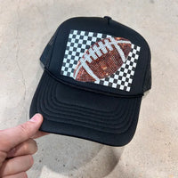 Retro Sequin Football Trucker - BIG FRENCHIES