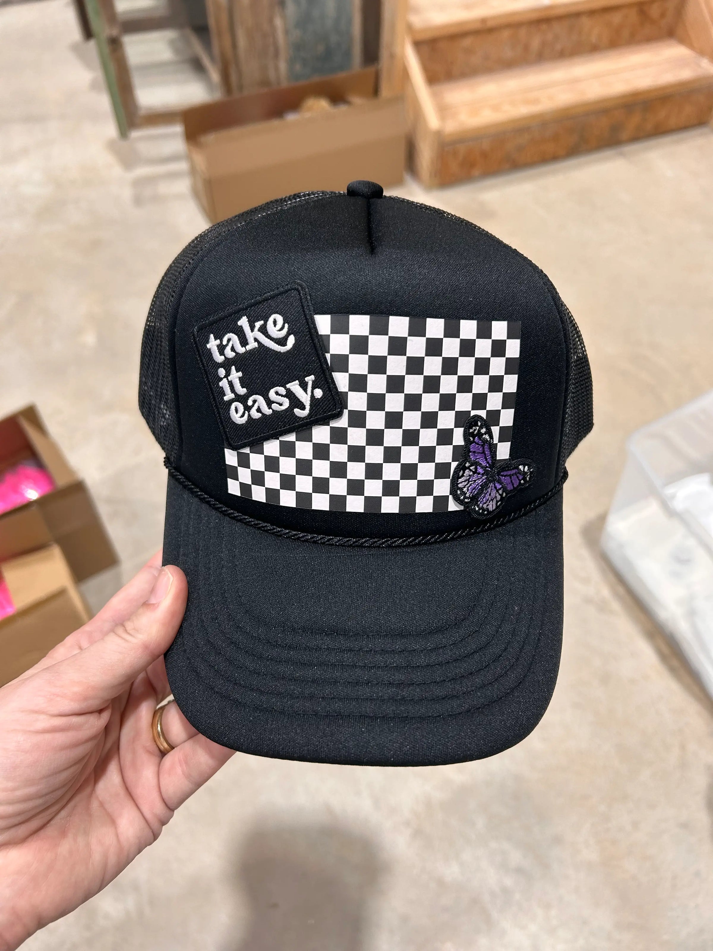 Retro Take it Easy Trucker - BIG FRENCHIES