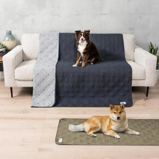 Reversible Waterproof Couch Cover – Washable Furniture Protector for Pets
