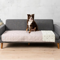 Reversible Waterproof Couch Cover – Washable Furniture Protector for Pets