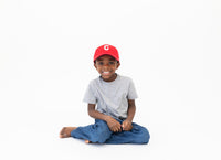 Red Letter Baseball Hat - BIG FRENCHIES