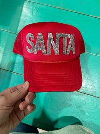 Rhinestone SANTA Trucker - BIG FRENCHIES