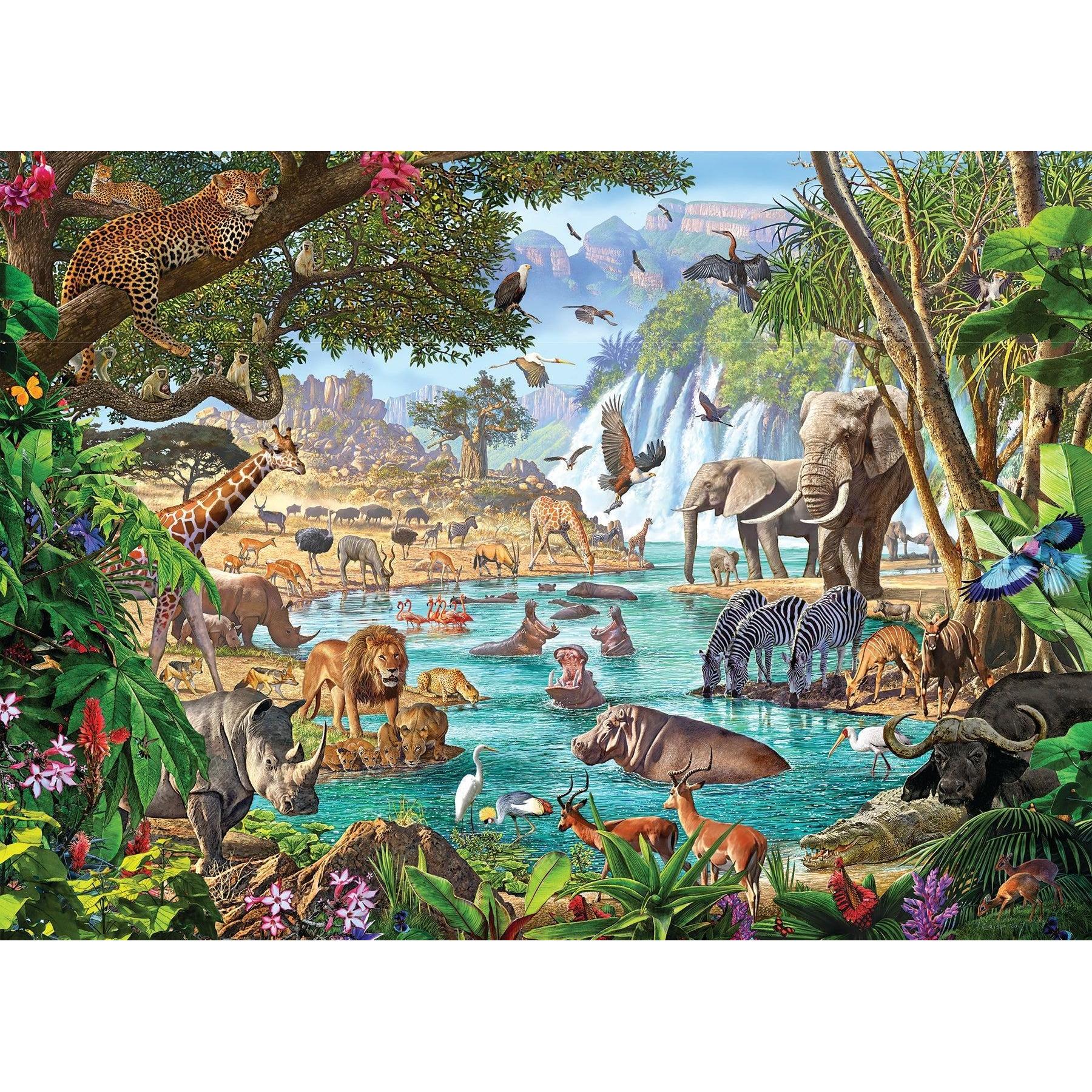 River of Life 350 Piece Family Jigsaw Puzzle Cobble Hill