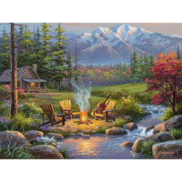 Riverside Livingroom 750 Piece Jigsaw Puzzle Ravensburger