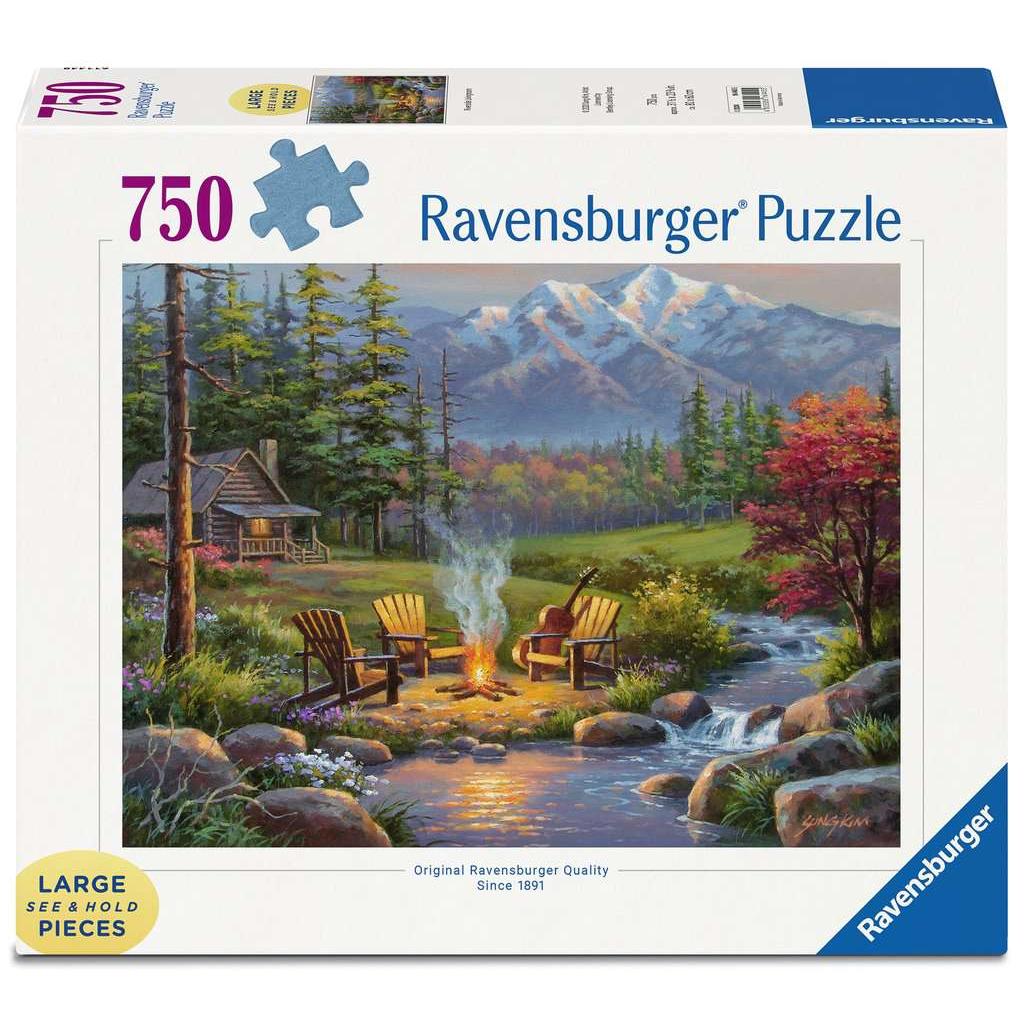 Riverside Livingroom 750 Piece Jigsaw Puzzle Ravensburger