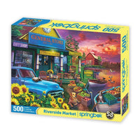 Riverside Market 500 Piece Jigsaw Puzzle Springbok