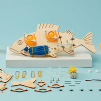 Fish Robot DIY Kit, Educational STEM Toy - BIG FRENCHIES