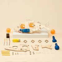 Fish Robot DIY Kit, Educational STEM Toy - BIG FRENCHIES