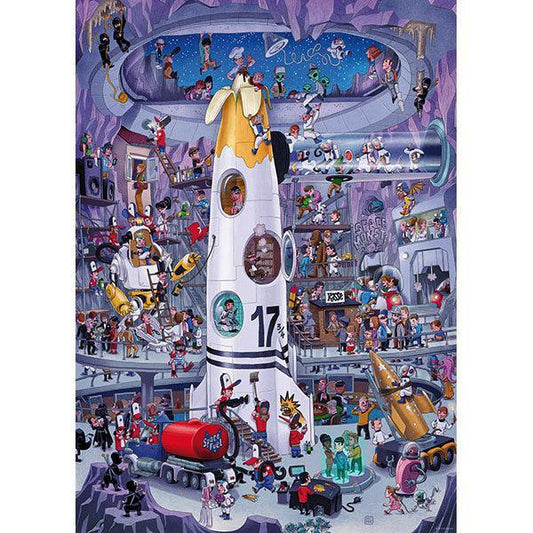 Rocket Launch 1000 Piece Jigsaw Puzzle Heye - BIG FRENCHIES
