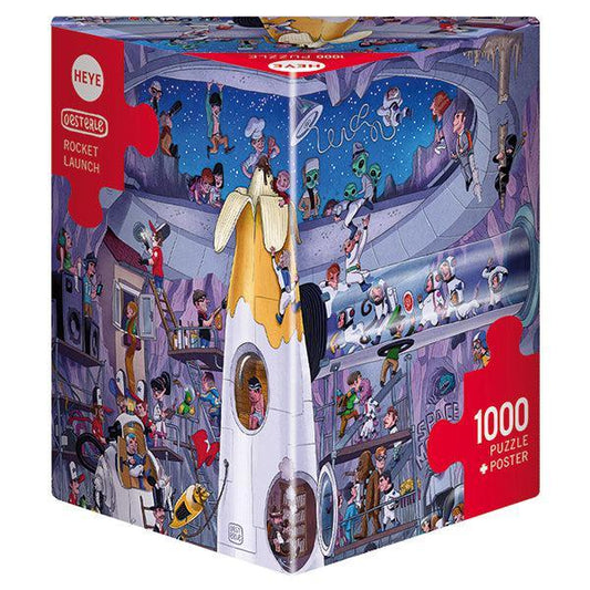 Rocket Launch 1000 Piece Jigsaw Puzzle Heye - BIG FRENCHIES