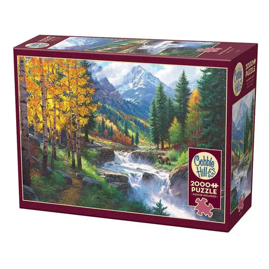 Rocky Mountain High 2000 Piece Jigsaw Puzzle Cobble Hill - BIG FRENCHIES