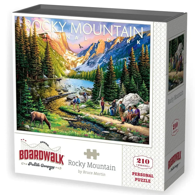 Rocky Mountain National Park 210 Piece Jigsaw Puzzle Boardwalk - BIG FRENCHIES