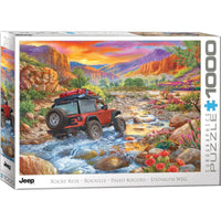 Rocky Ride Jeep 1000 Piece Jigsaw Puzzle Eurographics
