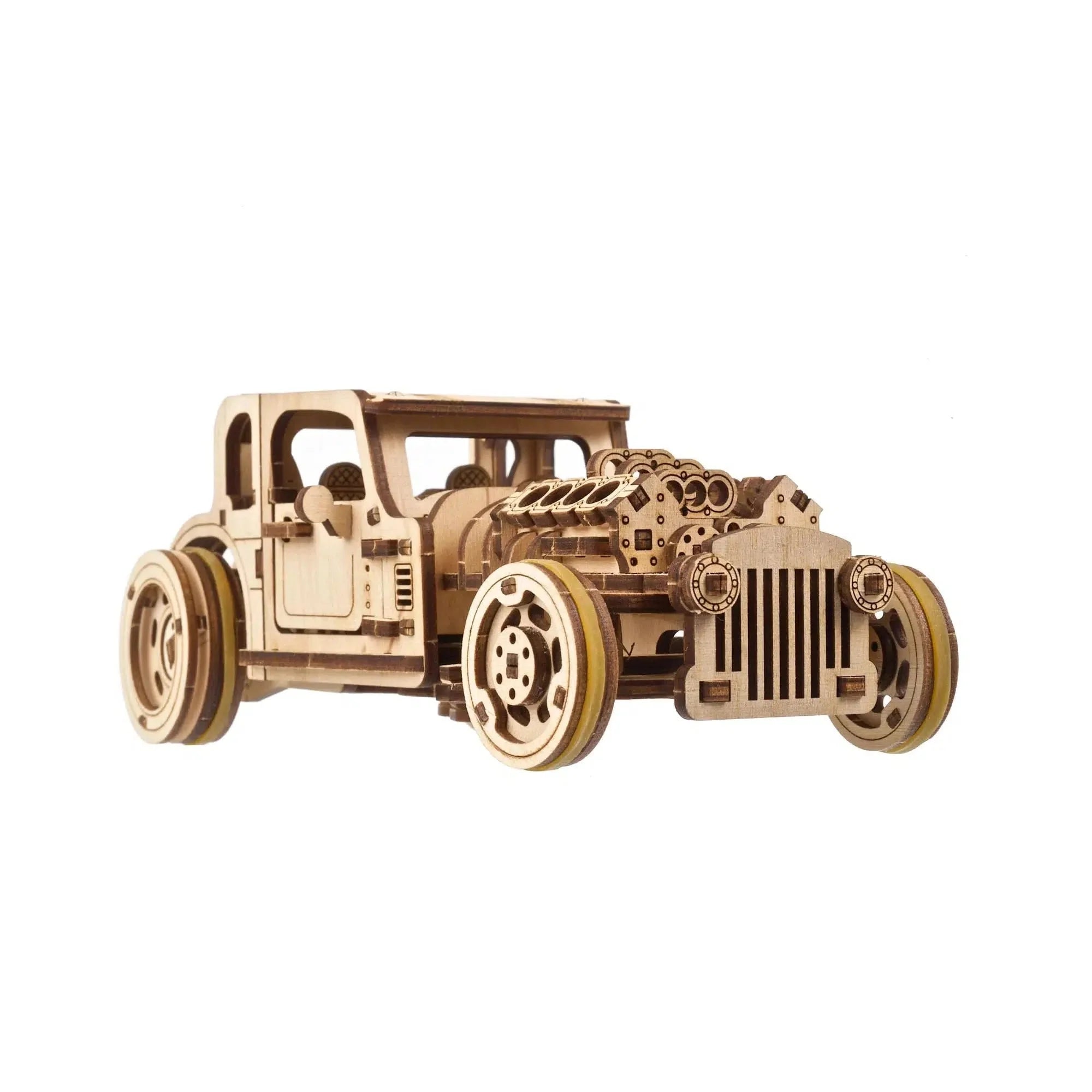 Rod Furious Mouse 3D Wood Model Kit UGEARS