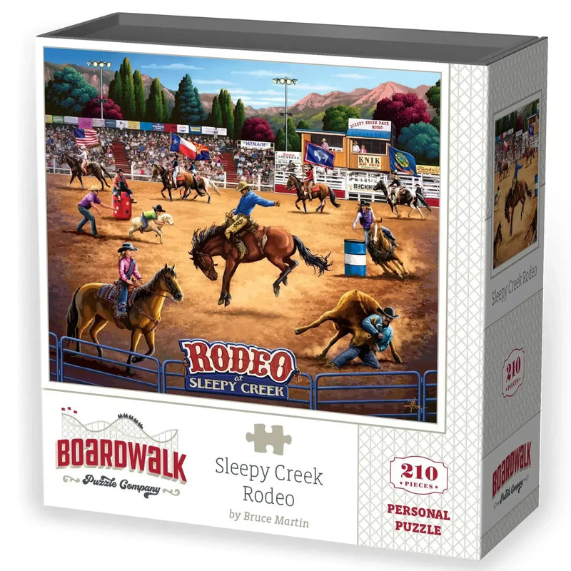 Rodeo at Sleepy Creek 210 Piece Jigsaw Puzzle Boardwalk - BIG FRENCHIES