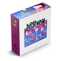 Roller Disco 1000 Piece Jigsaw Puzzle Holiyay - BIG FRENCHIES