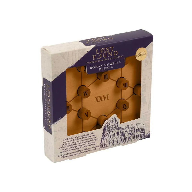 Roman Numeral Brain Teaser Puzzle Professor Puzzle - BIG FRENCHIES