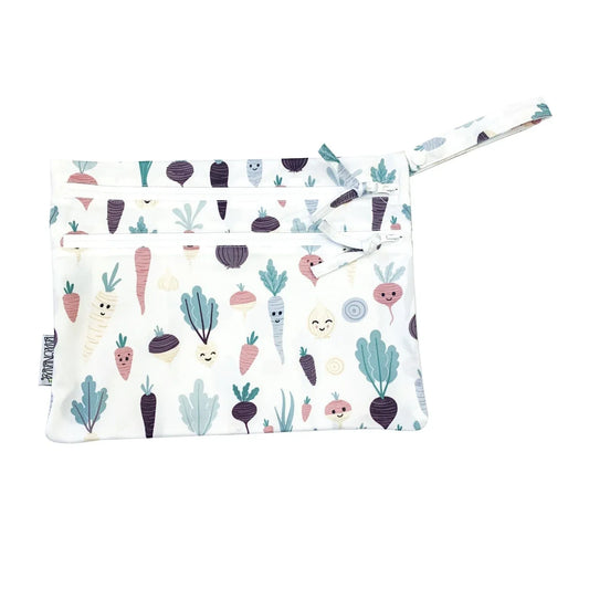 Root Veggies - Waterproof Wet Bag (For mealtime, on-the-go, and more!) - BIG FRENCHIES