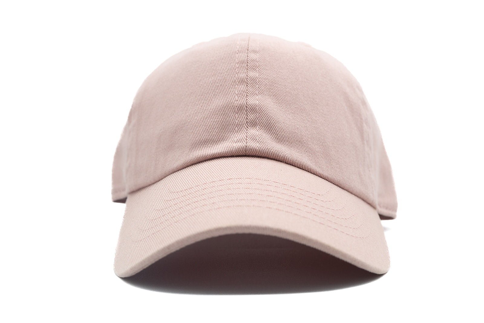 Dusty Rose Letter Baseball Hat - BIG FRENCHIES
