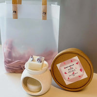 Rose Petal Wax Melter Gift Set