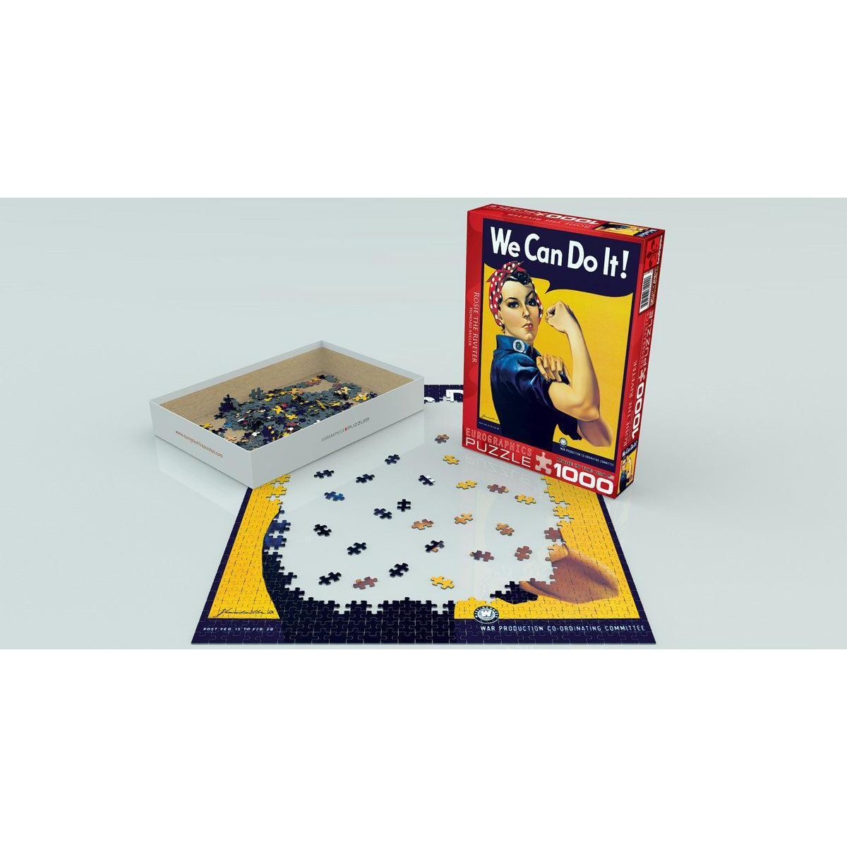 Rosie the Riveter 1000 Piece Jigsaw Puzzle Eurographics