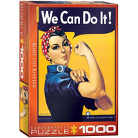 Rosie the Riveter 1000 Piece Jigsaw Puzzle Eurographics