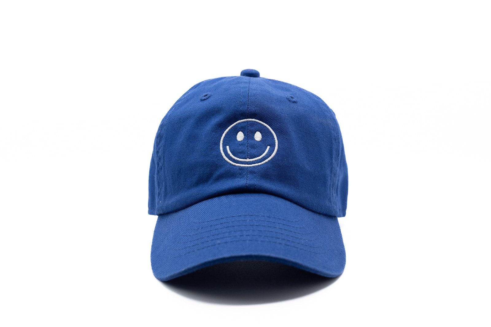 Smiley Face Baseball Hat - BIG FRENCHIES