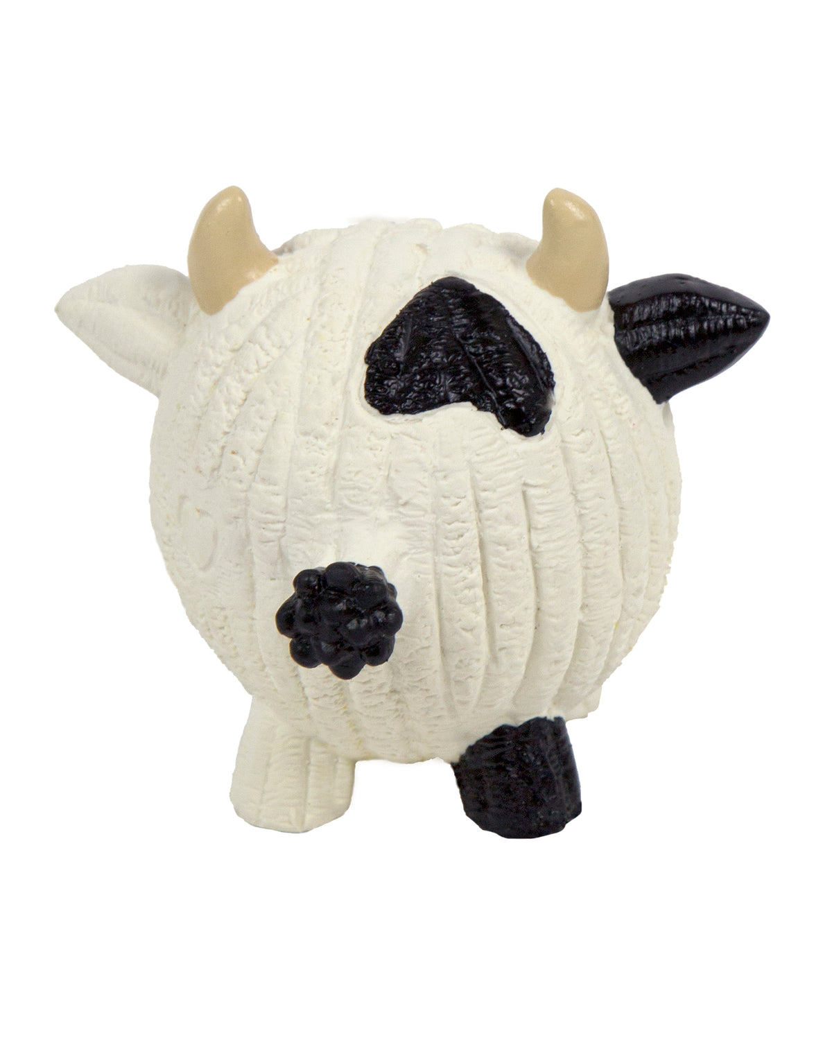 Dottie Cow Ruff-Tex® Latex Ball Dog Toy, Large - BIG FRENCHIES