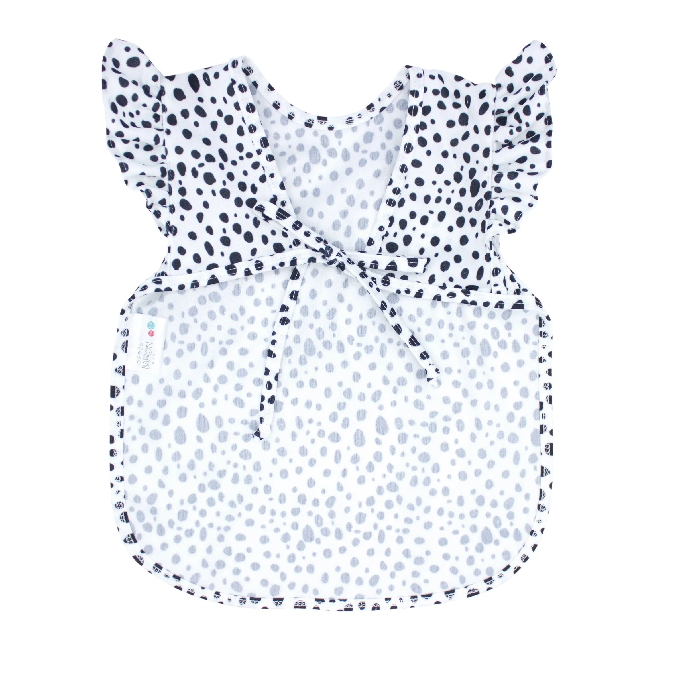 Organic Dot Flutter Bapron - BIG FRENCHIES