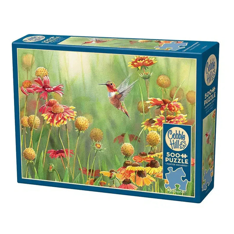 Rufous Hummingbird 500 Piece Jigsaw Puzzle Cobble Hill - BIG FRENCHIES