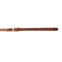 Topside Dog Collar in Chocolate