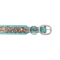 Turquoise Sky Southwest Dog Collar in Turquoise