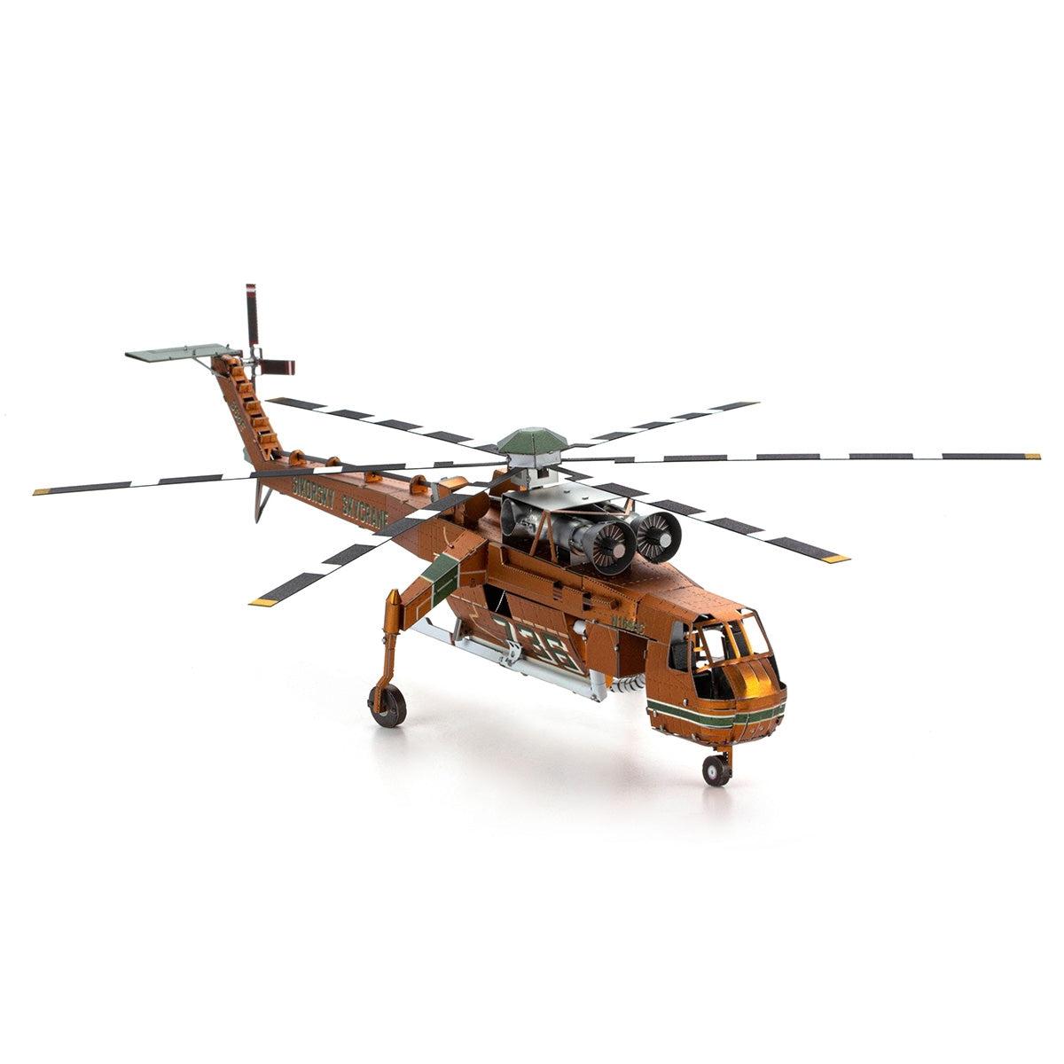 S-64 Sikorsky Skycrane Premium 3D Steel Model Kit Metal Earth