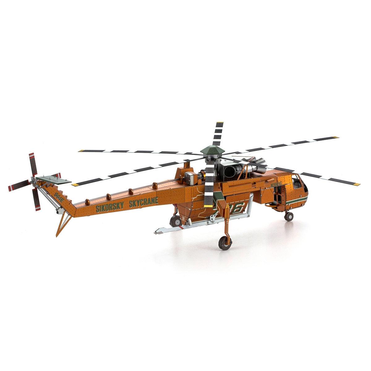 S-64 Sikorsky Skycrane Premium 3D Steel Model Kit Metal Earth