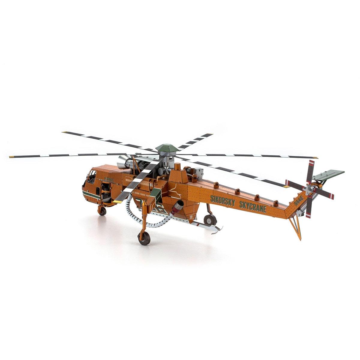 S-64 Sikorsky Skycrane Premium 3D Steel Model Kit Metal Earth