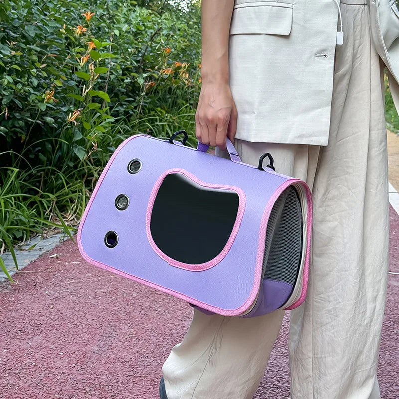 Portable Foldable Pet Carrier Bag for Cats & Small Dogs - BIG FRENCHIES
